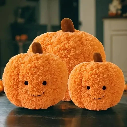 Pumpkin Plush Pillow Halloween Toy Cushion for Home & Party Decoration