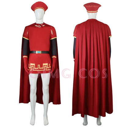 Lord Farquaad Cosplay Costume, Shrek Roleplay Outfit, Halloween Party Costume for Women