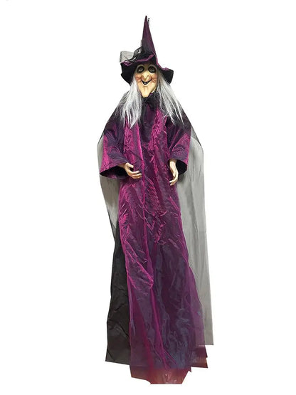 Halloween Witch Ghost Glowing Pendant, Prank Electric Toy Decoration