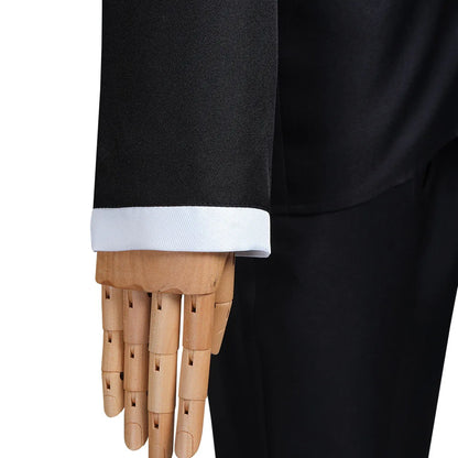 Ken Takakura Cosplay Costume, Black Jacket & Pants, Halloween Party Men’s Uniform