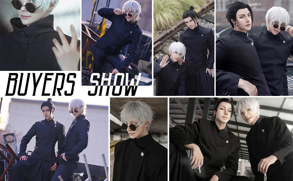Jujutsu Kaisen Gojo Satoru Cosplay – Full Set Costume for Men & Women