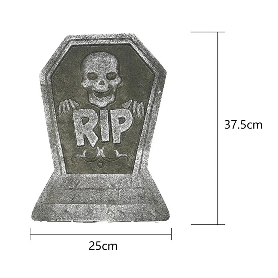 2023 Realistic Halloween Tombstone Decor for Haunted House & Yard