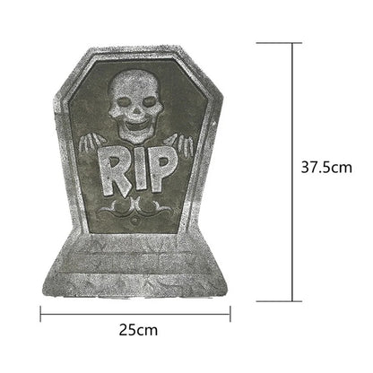 2023 Realistic Halloween Tombstone Decor for Haunted House & Yard