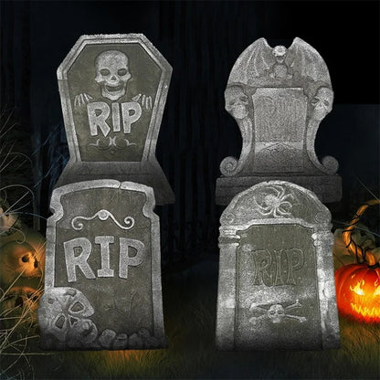 2023 Realistic Halloween Tombstone Decor for Haunted House & Yard
