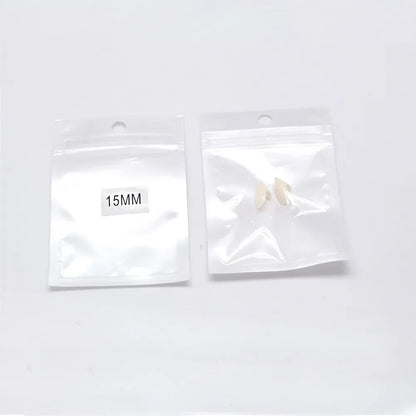 1 Pair Vampire Teeth Fangs Halloween Costume Props with Denture Adhesive
