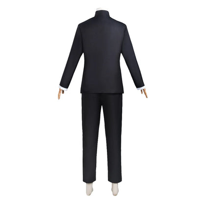 Ken Takakura Cosplay Costume, Black Jacket & Pants, Halloween Party Men’s Uniform