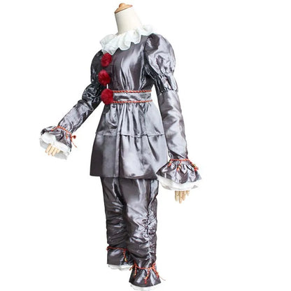 Pennywise Clown Costume – Adult & Kids Terror Cosplay for Halloween
