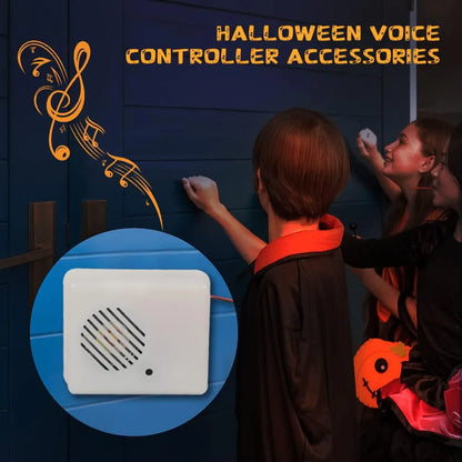 Sound Sensor Halloween Scream Speaker Voice-Activated Scary Party Prop