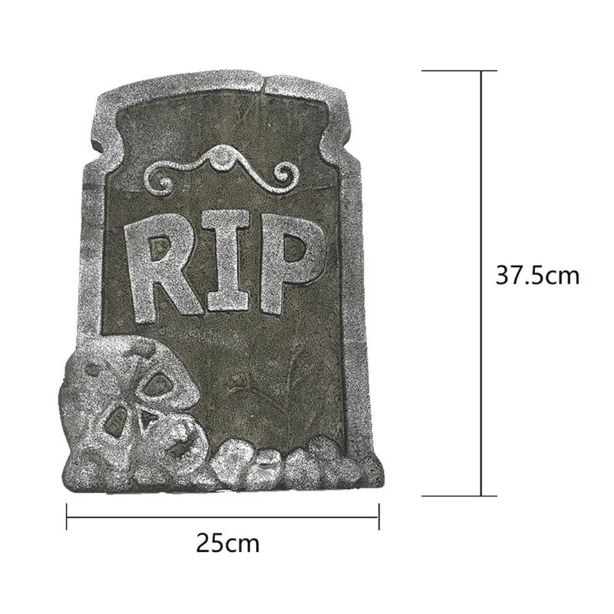 2023 Realistic Halloween Tombstone Decor for Haunted House & Yard