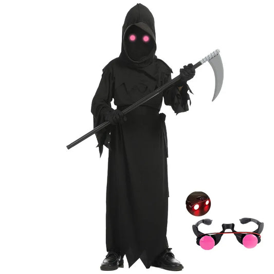 Children’s Skeleton Grim Reaper Halloween Costume