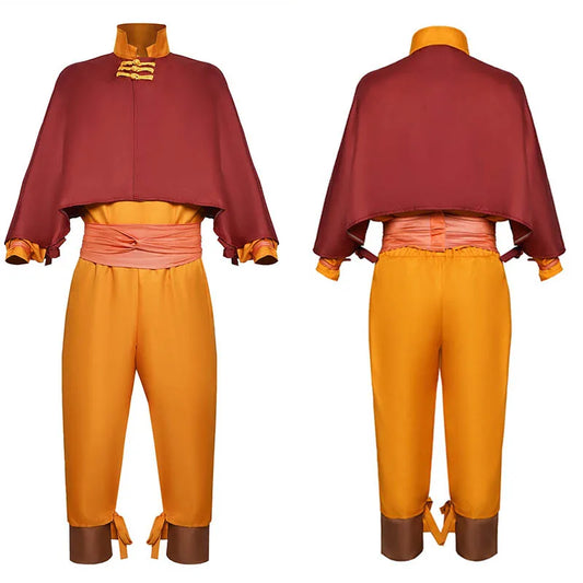 2025 Aang Cosplay Costume, Halloween Anime Con Outfit