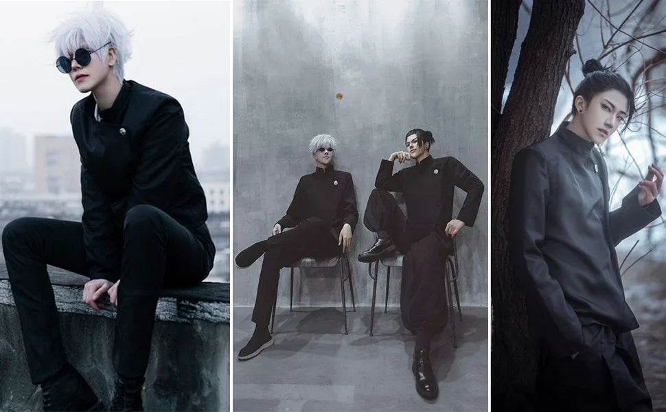 Jujutsu Kaisen Gojo Satoru Cosplay – Full Set Costume for Men & Women