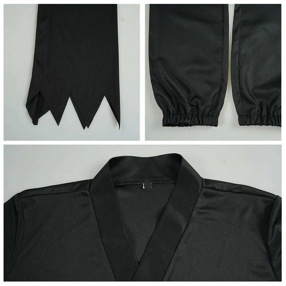 Children Demon Hunter Cosplay Set for Boys & Girls - Saja Kpop Costume with Top, Pants, Hat, and Earrings